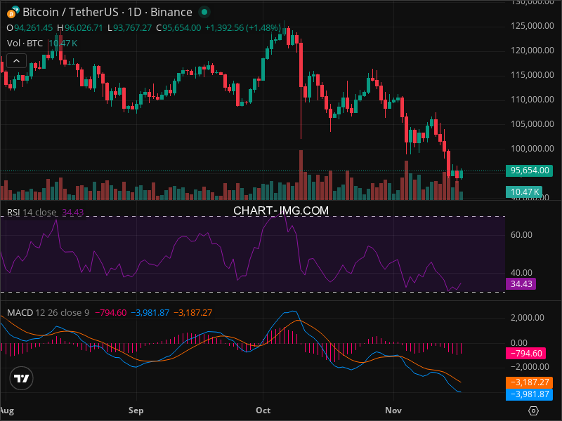 2025-11-17 比特币15分钟短线分析：建议做空