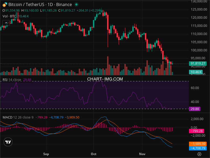 2025-11-20 比特币15分钟短线分析：做空建议
